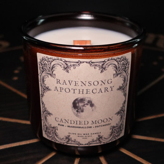 Candied Moon | 10 oz. Olive Oil Wax Candle