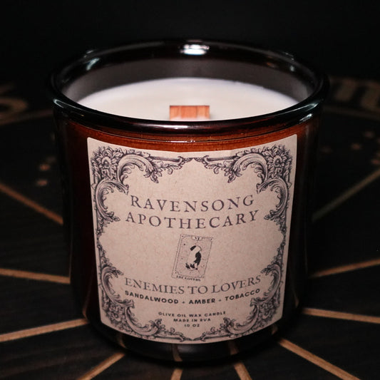 Enemies to Lovers | 10 oz. Olive Oil Wax Candle